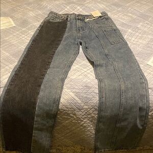 MNML Men's Two-Tone Jeans